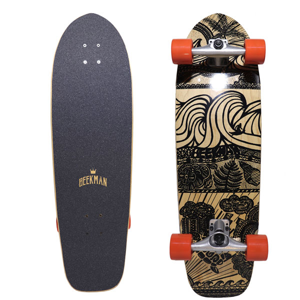 BEEKMAN ビークマン SURF SKATE BOARDS サーフスケートボード 33inch
