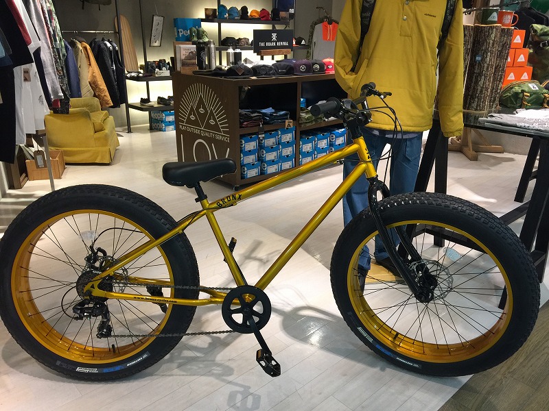 北海道の冬に向けて FATBIKE（ファットバイク）が人気です BRONX 札幌