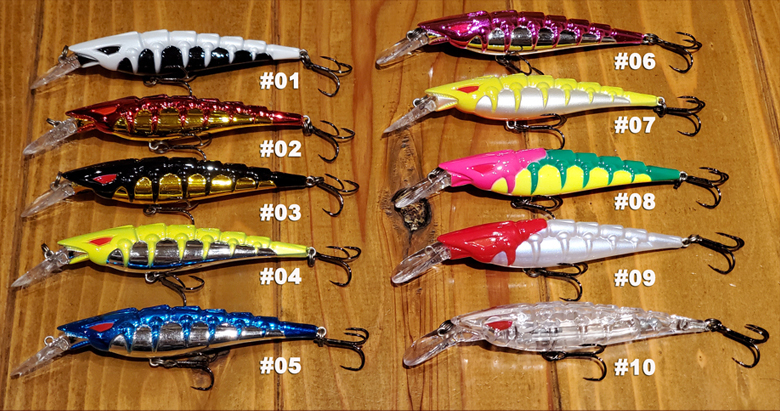 スケルトンランド スケルトンミノー 商品・カラー説明