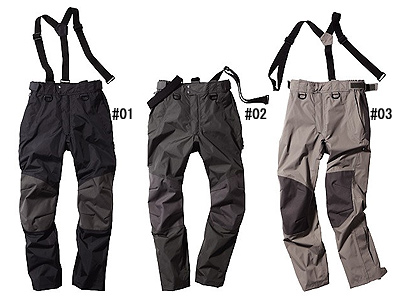 SHIMANO XEFO・ドライシールド-XTレインパンツ RA-28PL カラーサンプル