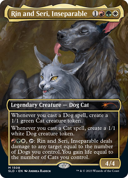 Secret Lair: Raining Cats & Dogs Commander Deck