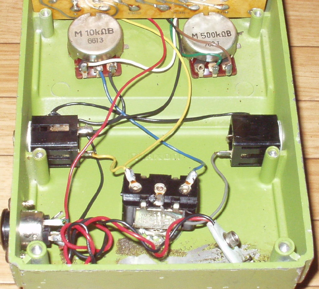 maxon OD-880 徹底解剖 ギター・エフェクターの自作改造【松美庵】