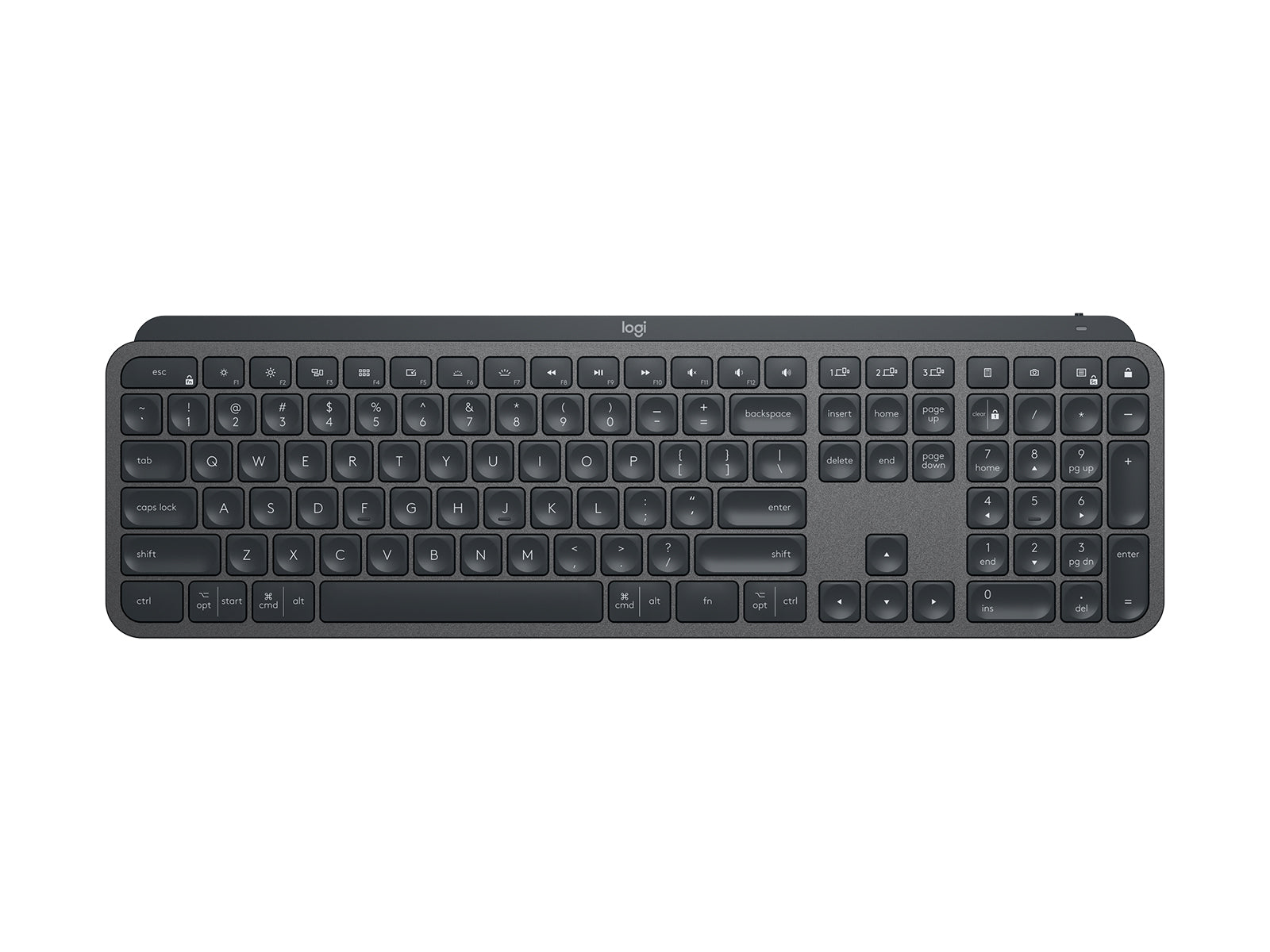 Logitech MX Keys Wireless Rechargeable Illuminated Keyboard (920-00929