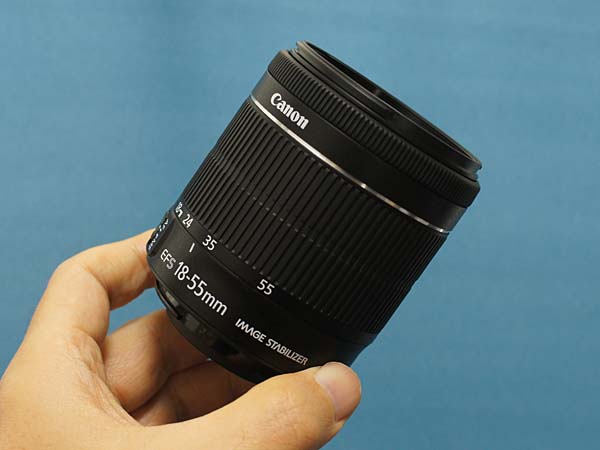 キヤノン EF-S18-55mmF3.5-5.6 IS STM Canon/monoxデジカメ比較レビュー