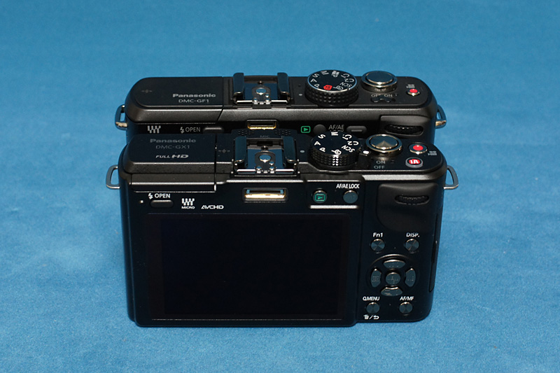 LUMIX DMC-GX1はGF1からどう進歩したか /monox デジカメ 比較 レビュー