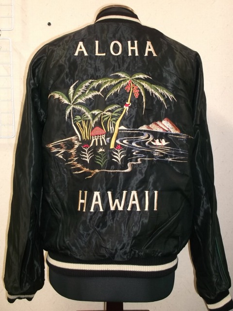 テーラー東洋 スカジャン BLACK TIGER×ALOHA