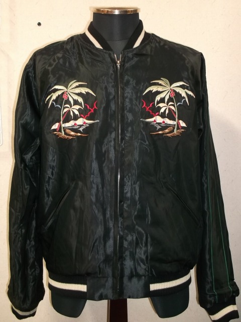 テーラー東洋 スカジャン BLACK TIGER×ALOHA