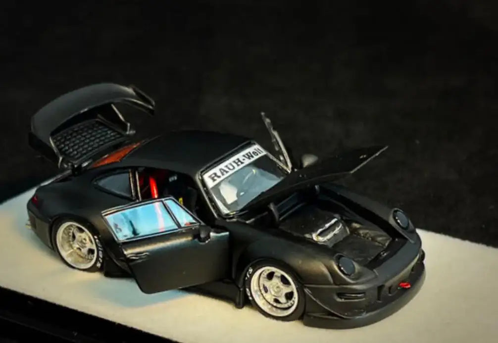 PGM Private Good Model Porsche RWB 993 Matte Black – Mobile Garage HK