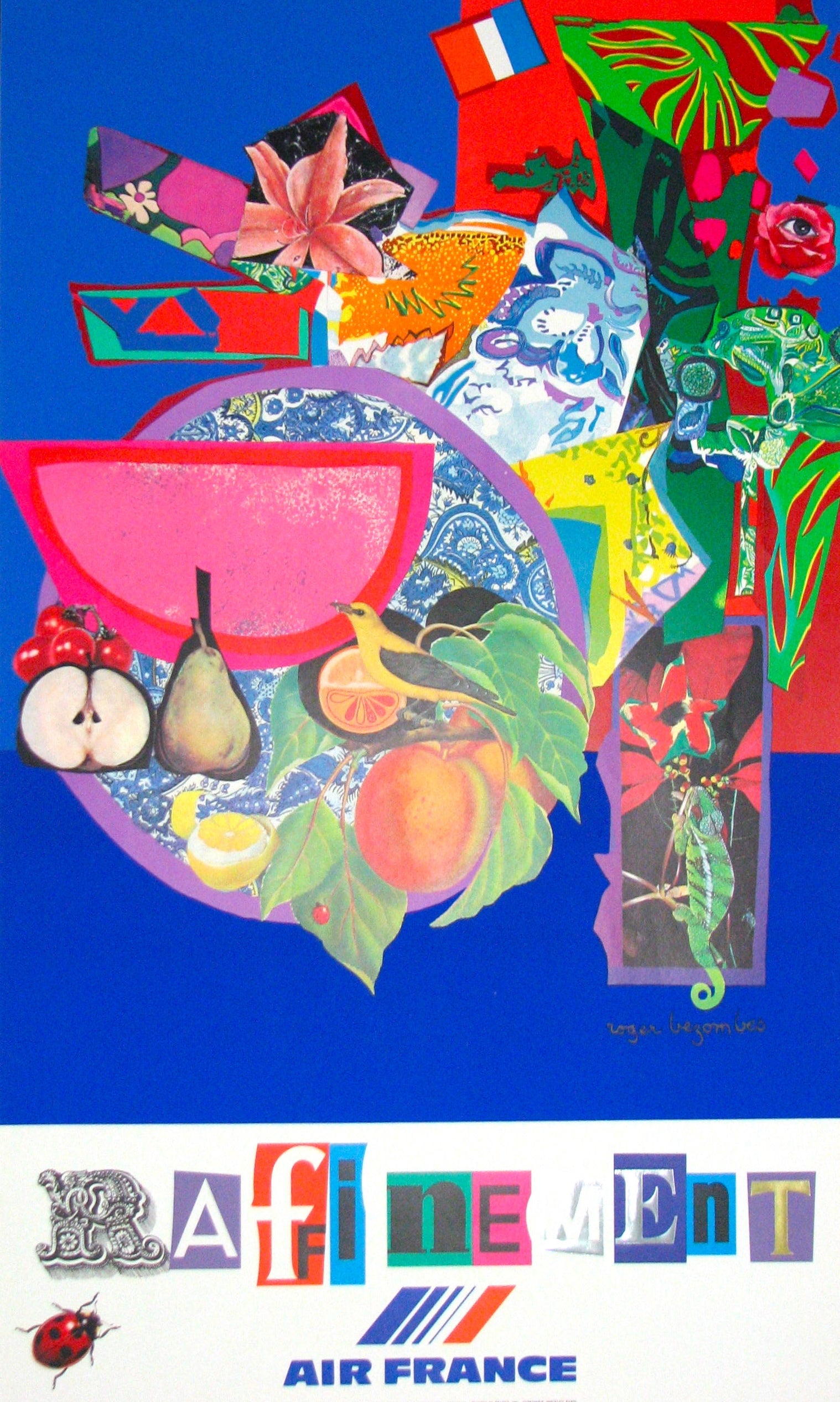 Air France Raffinement by Roger Bezombes – Mourlot Editions