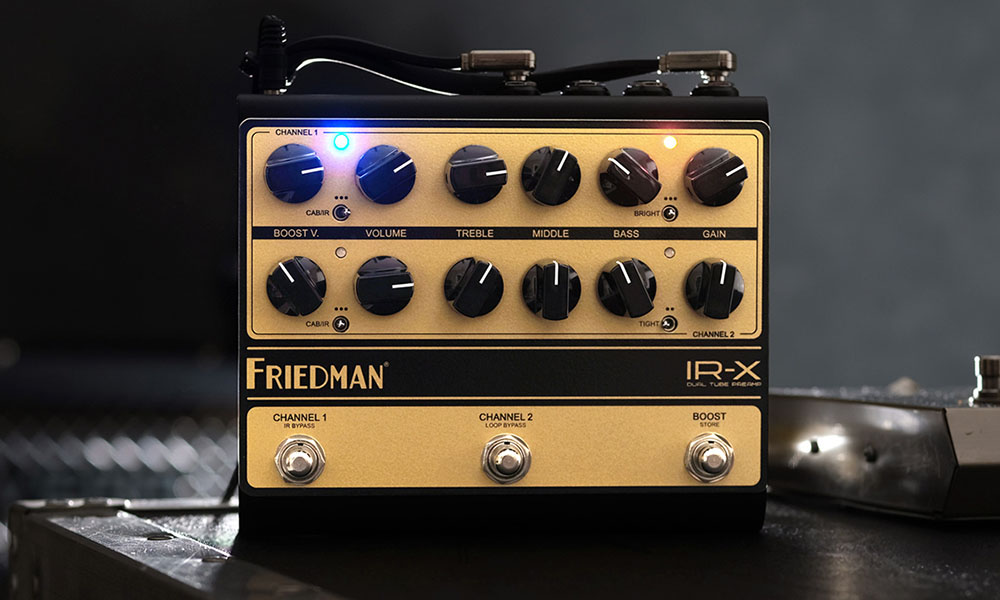 新製品情報】FRIEDMAN IR-X DUAL TUBE PREAMP | Musette Japan