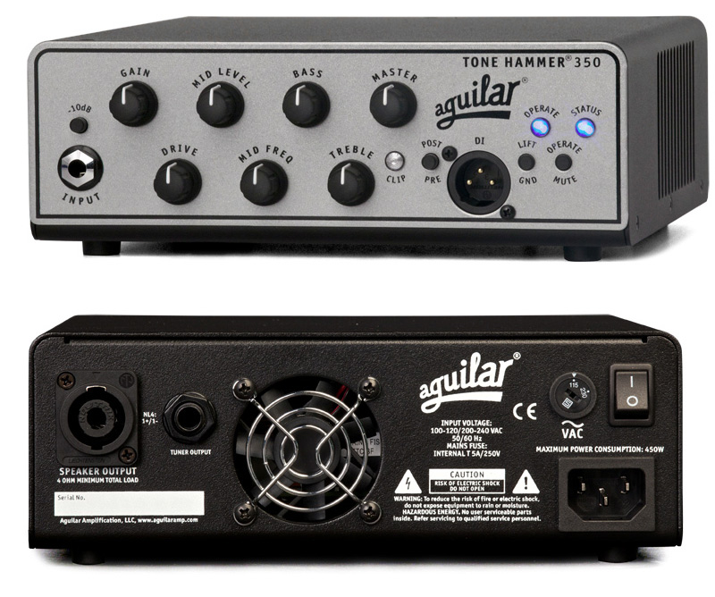 aguilar Tone Hammer 350 - ベースアンプ | 楽器の専門店ミュージック