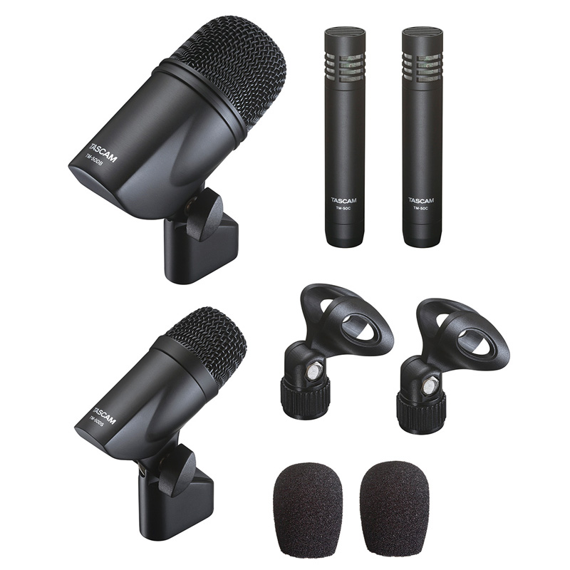 TASCAM ドラムレコーディング用マイクセット TM-DRUMS - PA/DTM