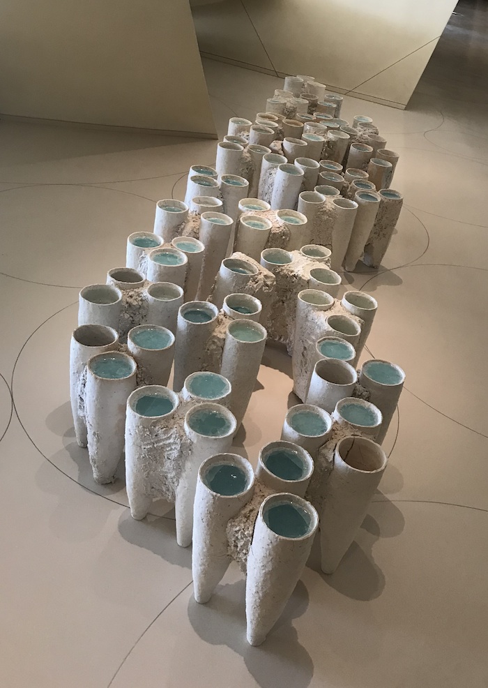 小川待子作品展示 カタール国立博物館 Work of Ogawa Machiko is