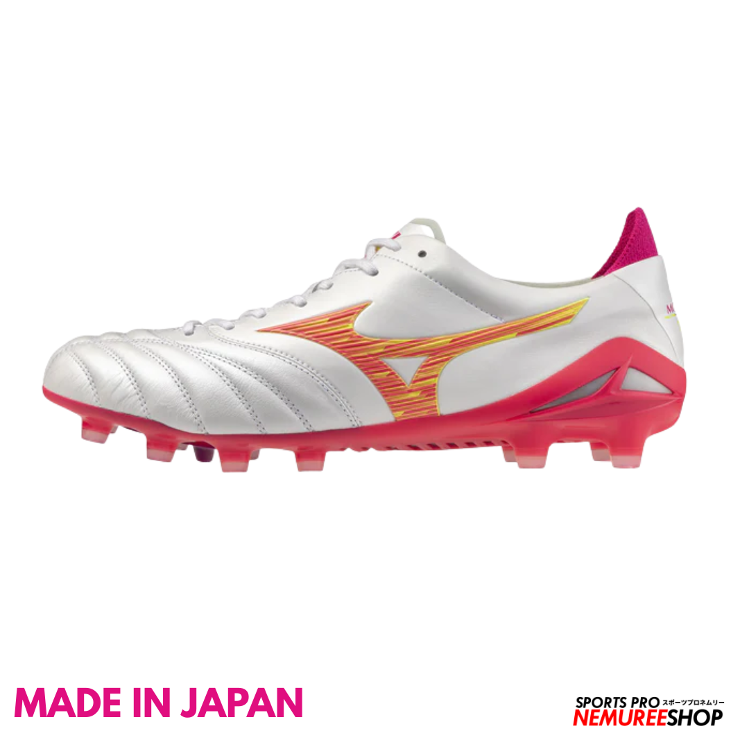 MIZUNO Football Shoes MORELIA NEO 4 JAPAN (WHITE/PINK TETRA