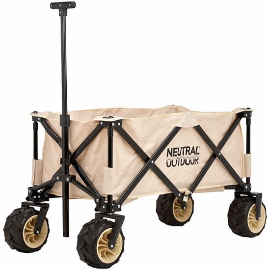 NEUTRAL OUTDOOR オフロードキャリアワゴンⅡ ベージュ NT-CW03