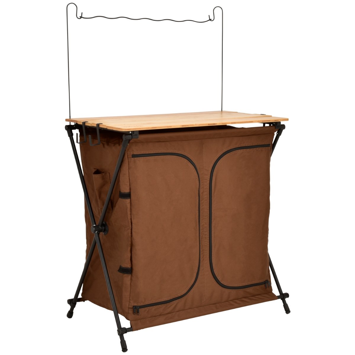 NEUTRAL OUTDOOR バンブーキッチンカウンターⅡ ブラウン NT-BK02