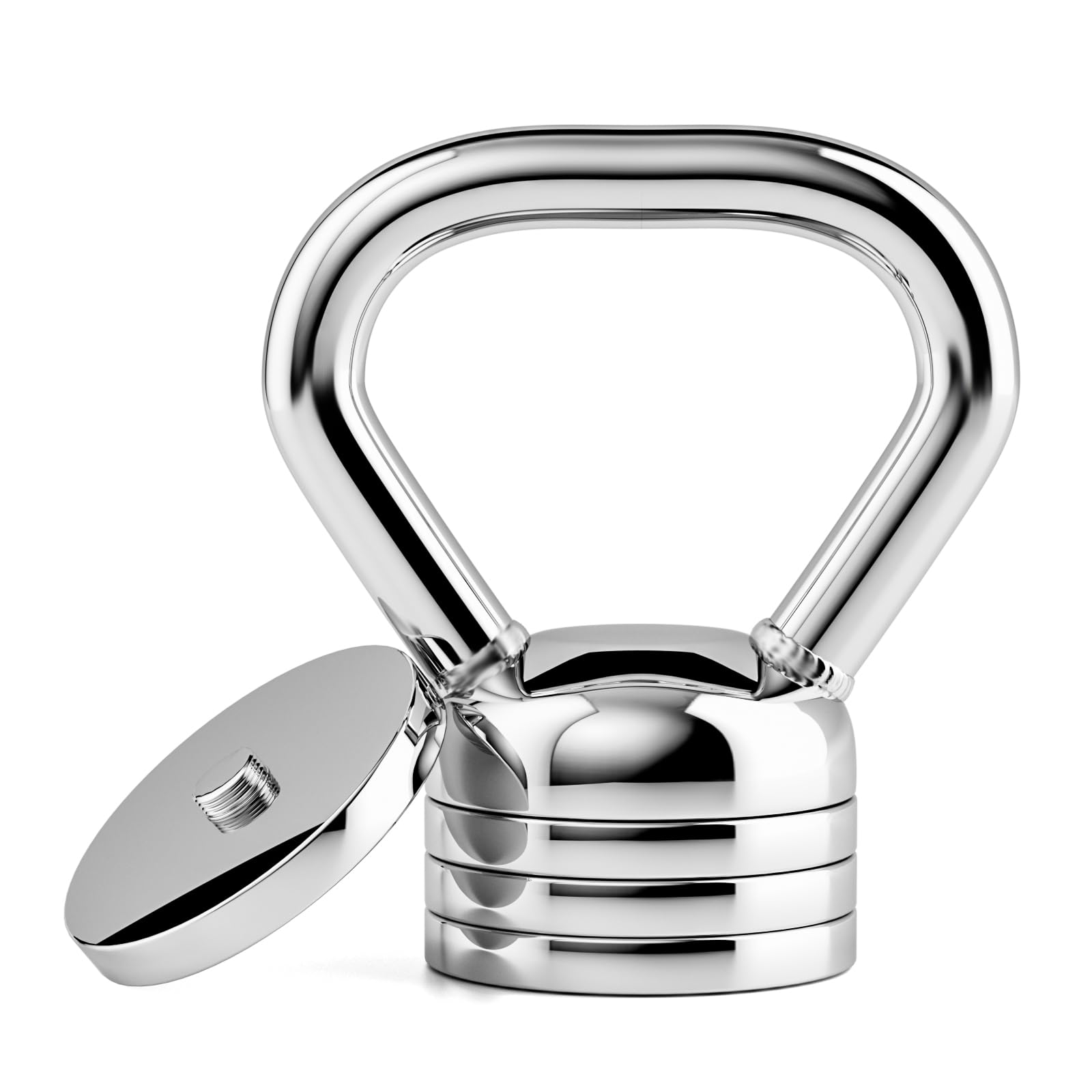 Northdeer ケトルベル 可変式 小型 スチール製 1.25kg 2.5kg 3.75kg