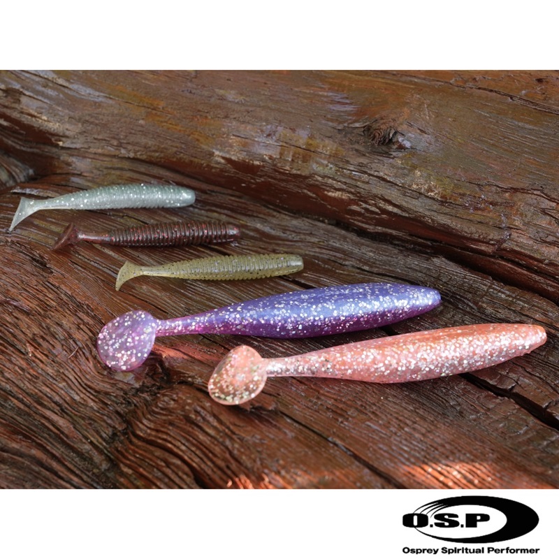 6月上旬出荷情報】新製品の発砲エラストマー素材ワーム「エビダンス