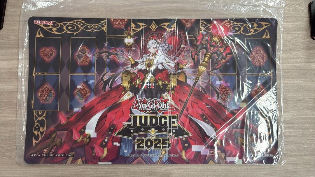 遊戯王 公式 JUDGE 2025 M∀LICE＜Q＞ HEARTS OF CRYPTER プレイマット