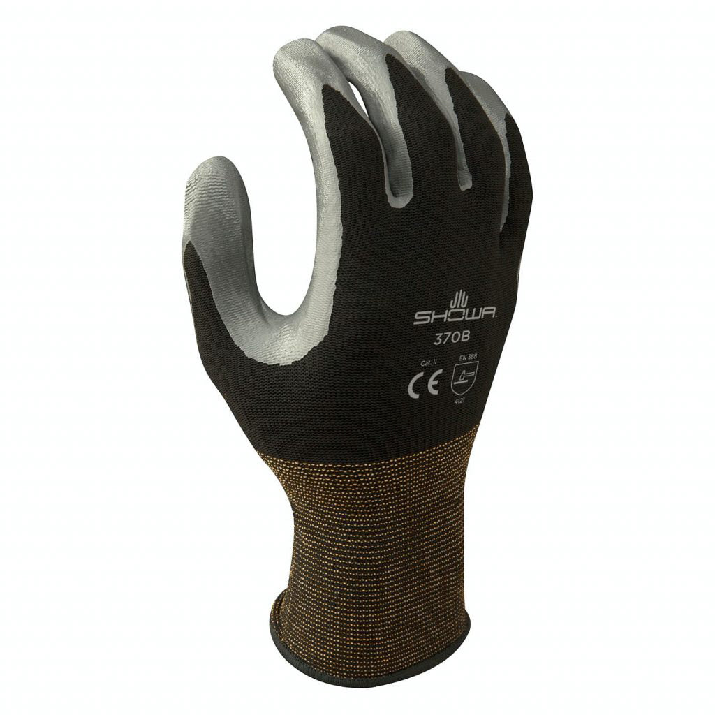 ATL370B ATLAS BLACK NITRILE PALM GLOVE - PAIR – Oregon Glove Company