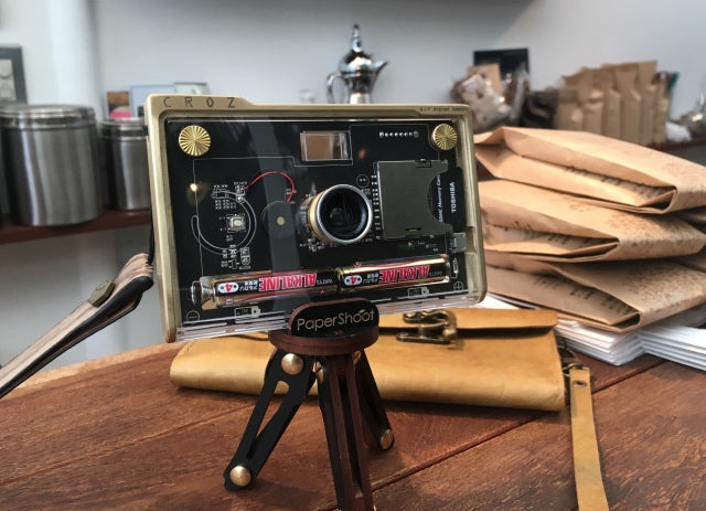 旅先で使えるユニークなデジタルカメラ「Paper Shoot」 – Paper Shoot