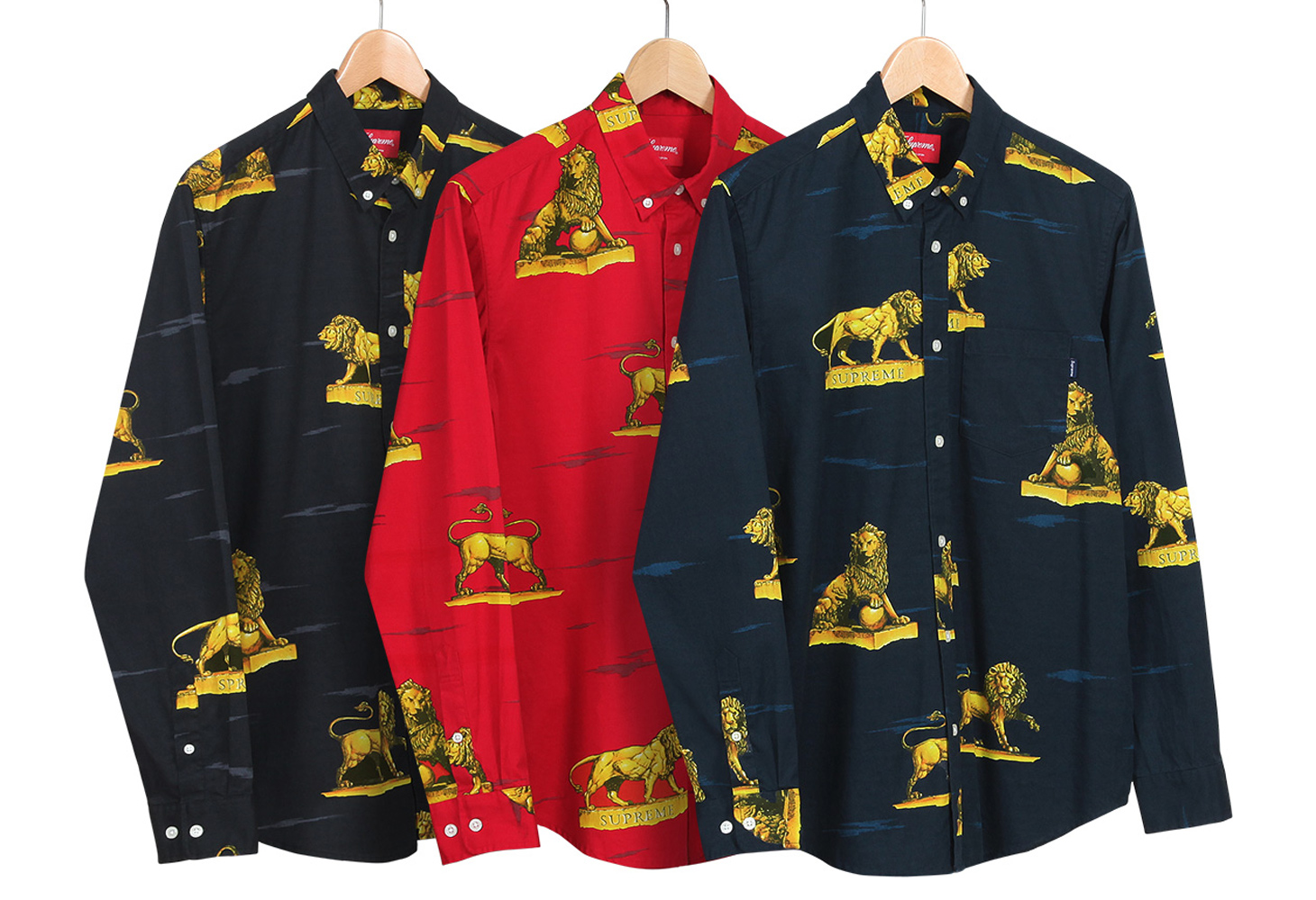 Supreme - Lions Shirt - ParkSIDER