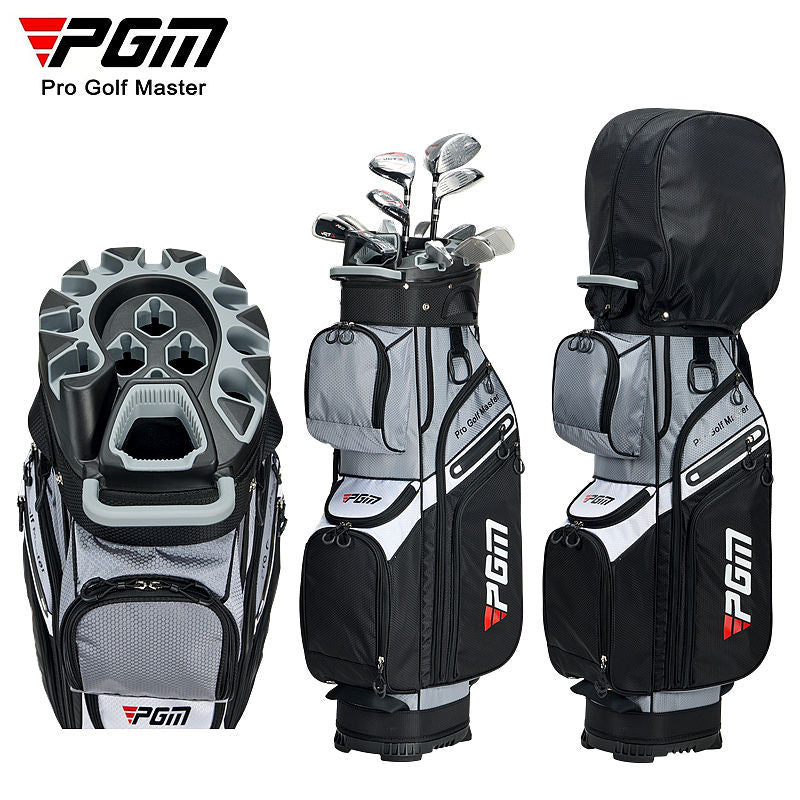 PGM Golf Cart Bag 14 Way Organizer Divider Silent Top Waterproof Bag/b