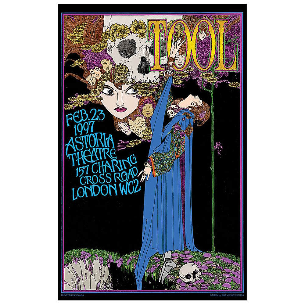 TOOL トゥール - London Concert Poster / Bob Masse / ポスター