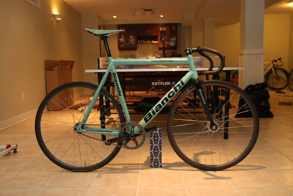 Bianchi Pista Concept 05 - Pedal Room