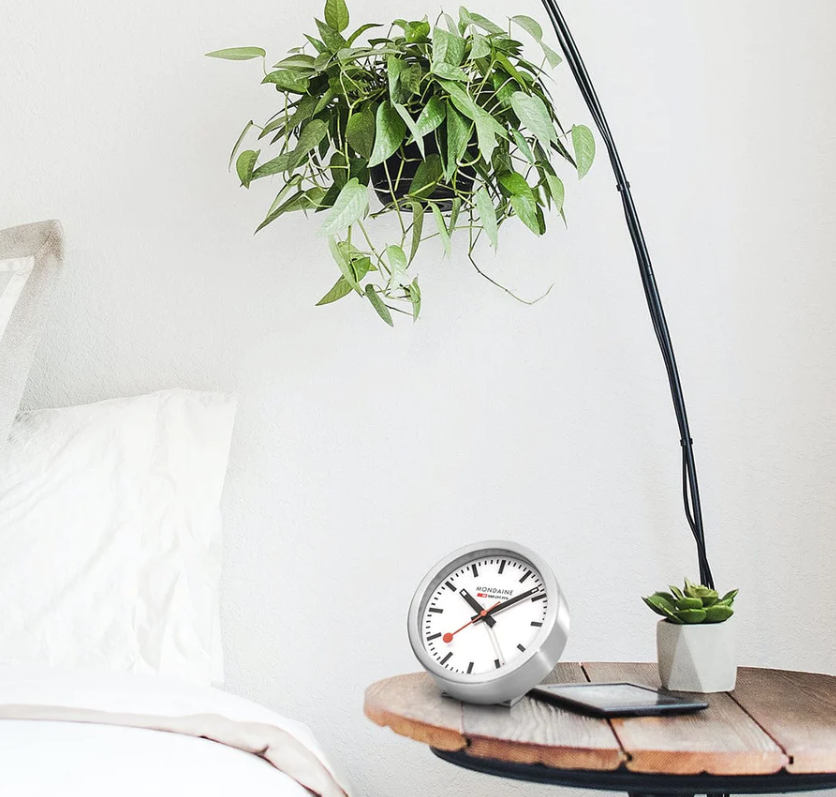 快適グッズ・旅行小物 Mondaine Travel Alarm Clock Travel Mini Alarm