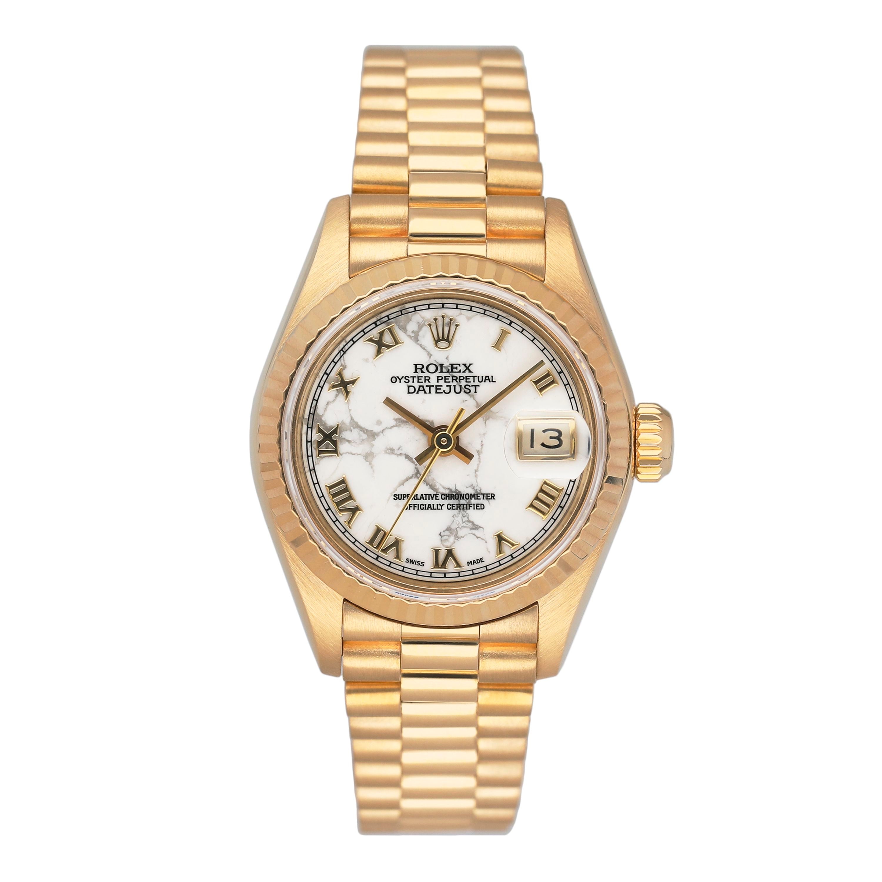 Rolex Datejust 69178 Marble Dial Watch – Phigora