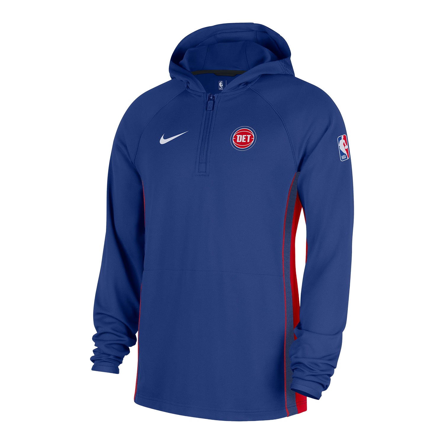 Detroit Pistons Nike Warmup Hooded 1/4 Zip Jacket – Pistons 313 Shop