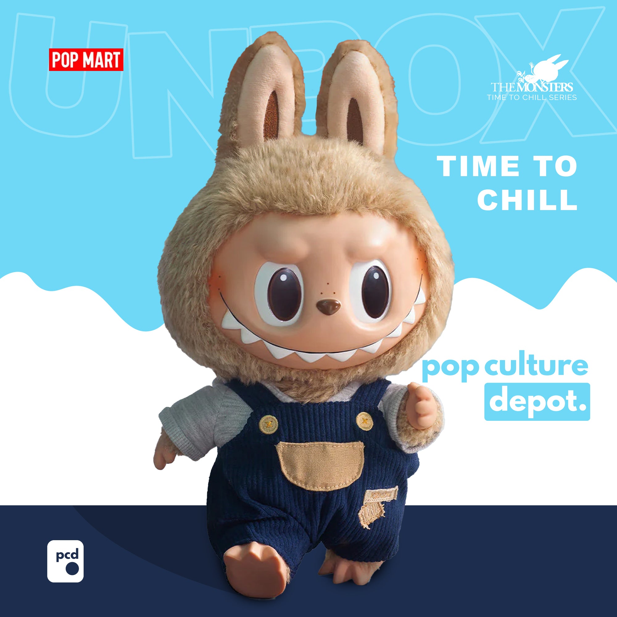 LABUBU Time to chill-Vinyl Plush Doll – POP CULTURE DEPOT