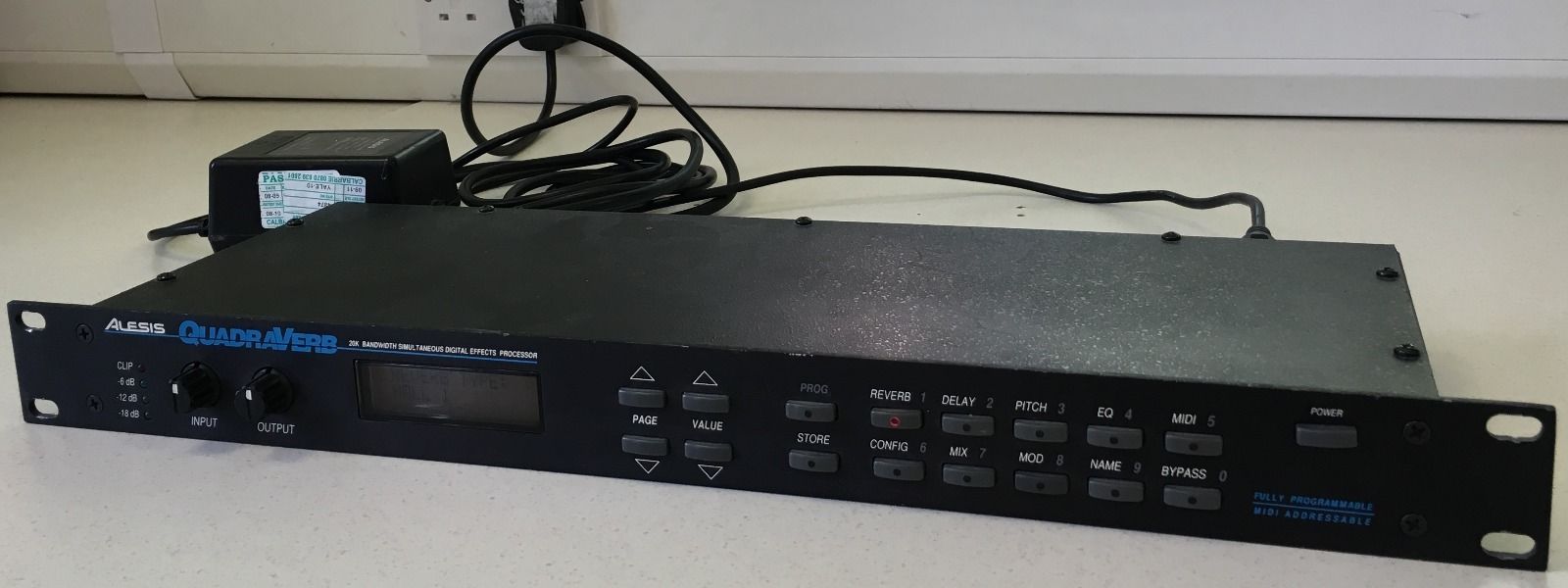 Information about and related to the Alesis Quadraverb effects