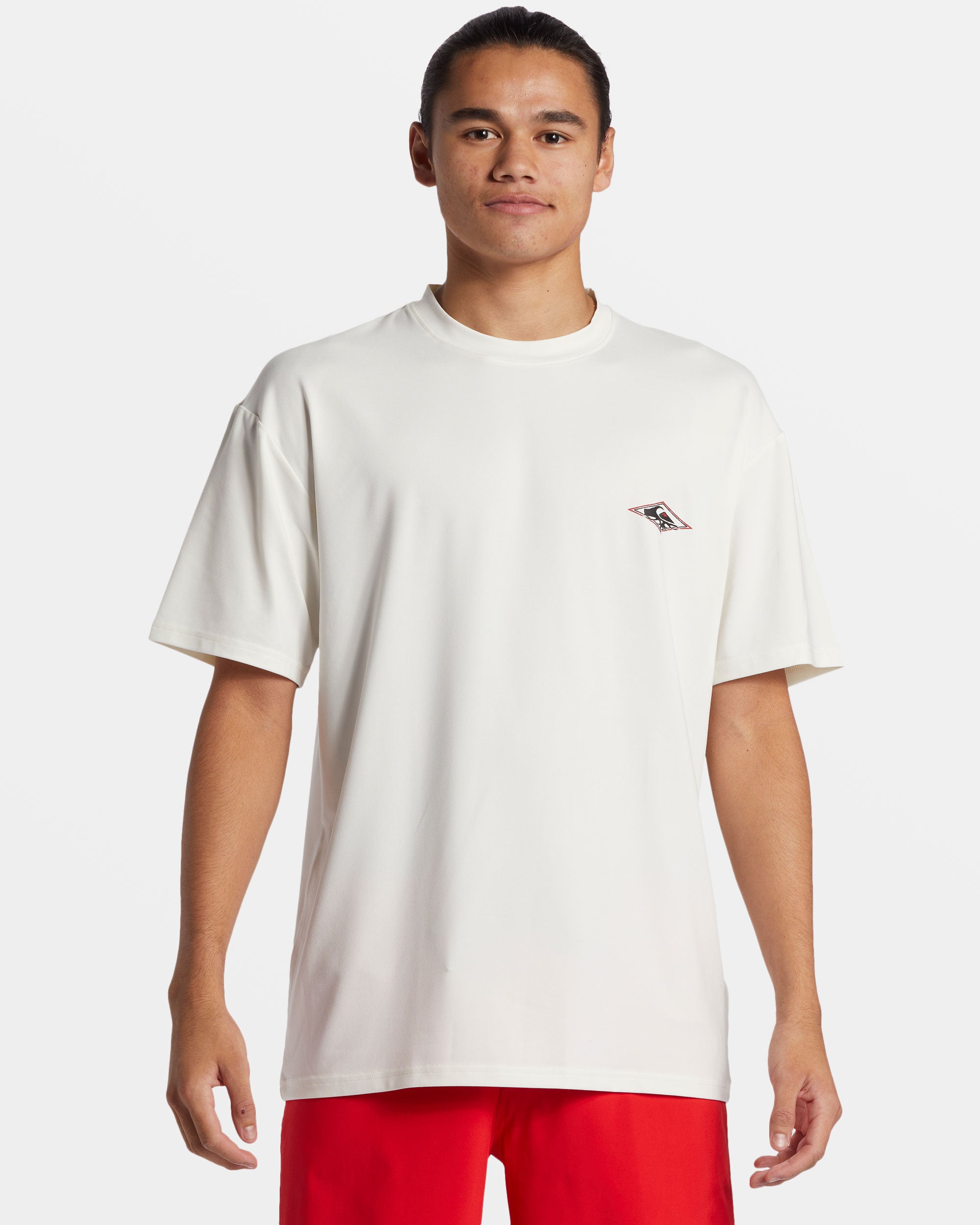 Everyday Short Sleeve Surf Tee - Snow White | Quiksilver