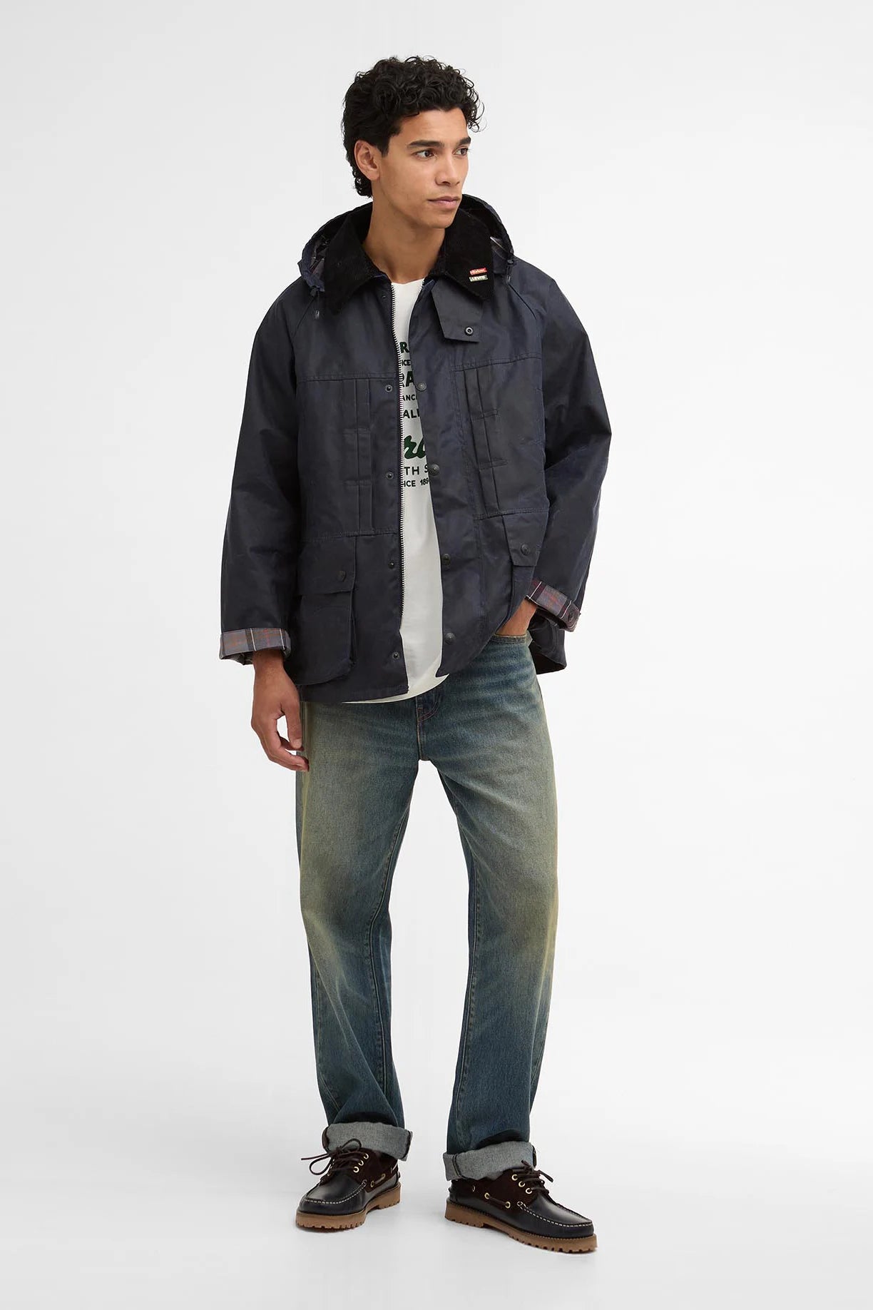 Barbour x Levi's Oversized Bedale Waxed Jacket – Ray Rickburn