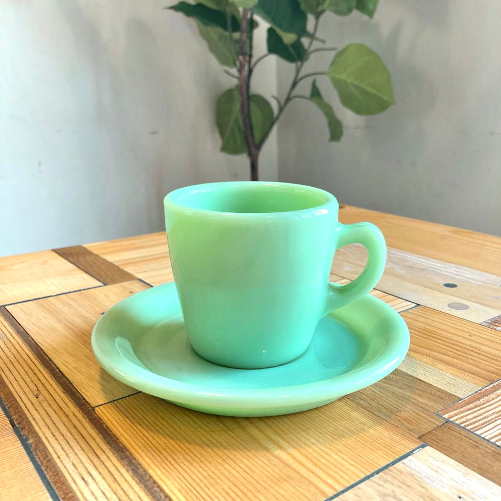 ファイヤーキング / Fire-King ジェダイ ストレート カップ＆ソーサ