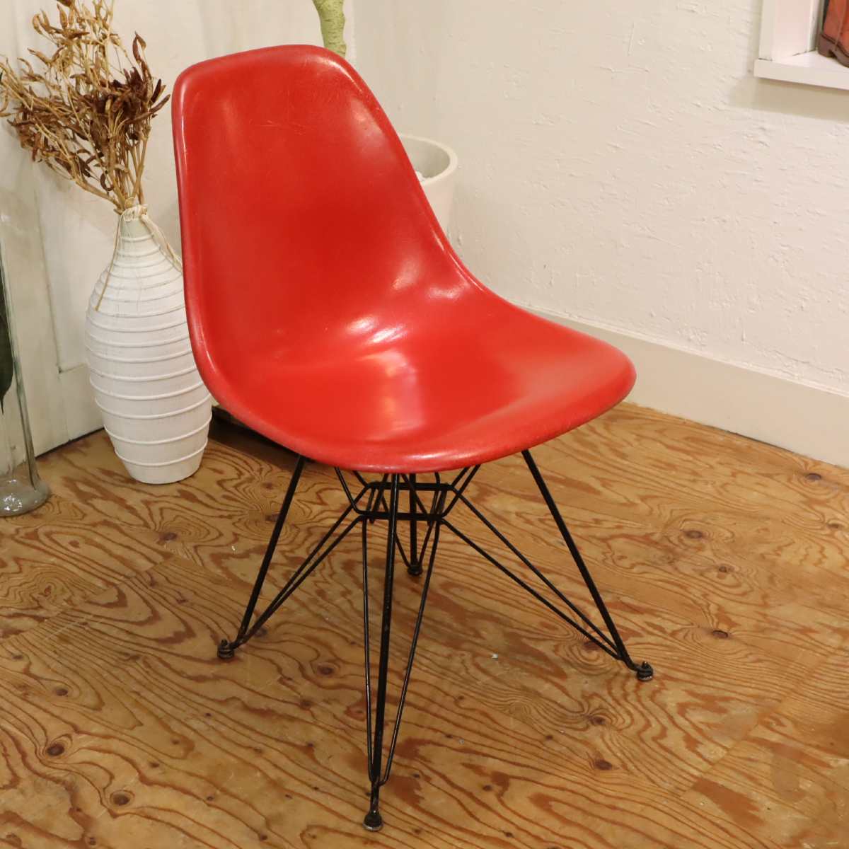 ハーマンミラー / Herman Miller サイドシェルチェア 2nd レッド