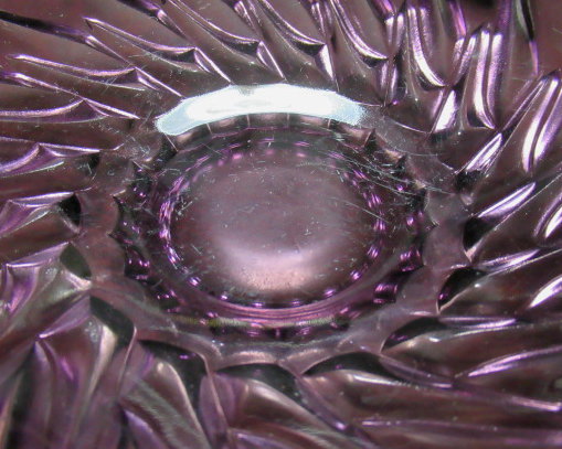 アールデコ ウランガラス紫中鉢 | 骨董 通販