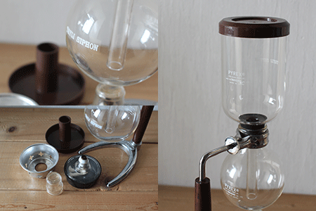 Pyrex coffee siphon/食器 tableware/retro number