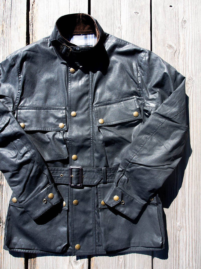 ACV-WX02 WAXED COTTON BMC JACKET – ROOSTER