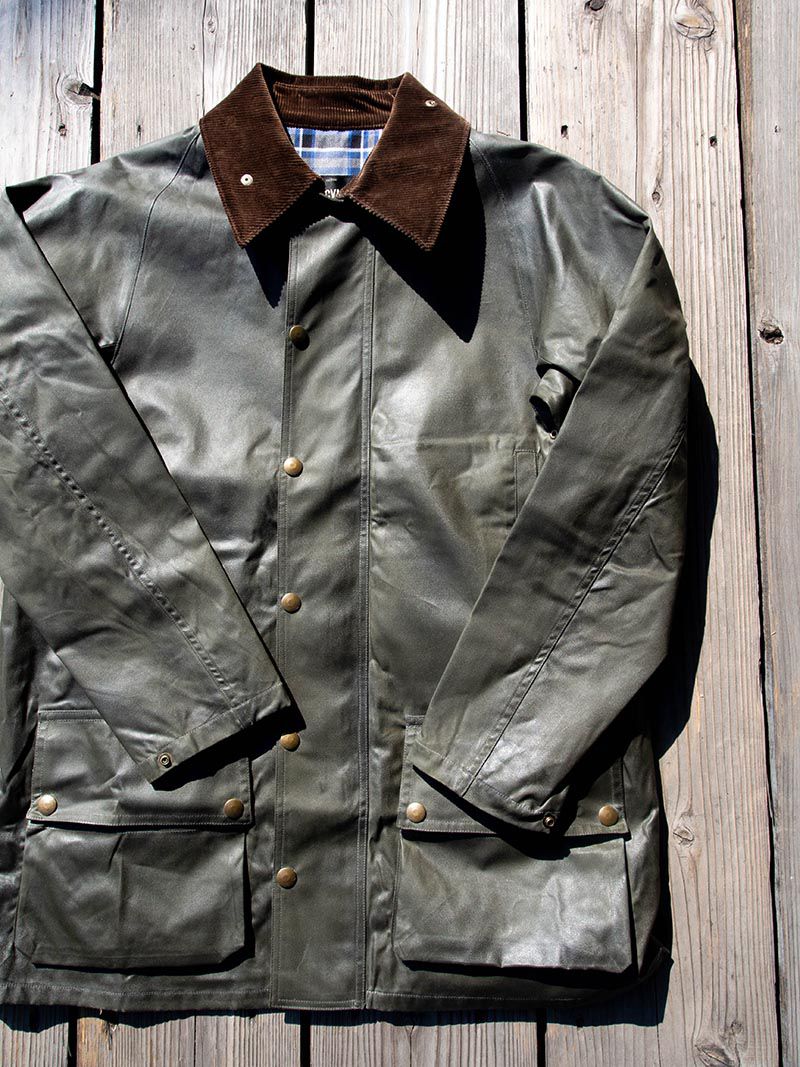 ACV-WX04 WAXED COTTON BRISTOL JACKET -Olive- – ROOSTER