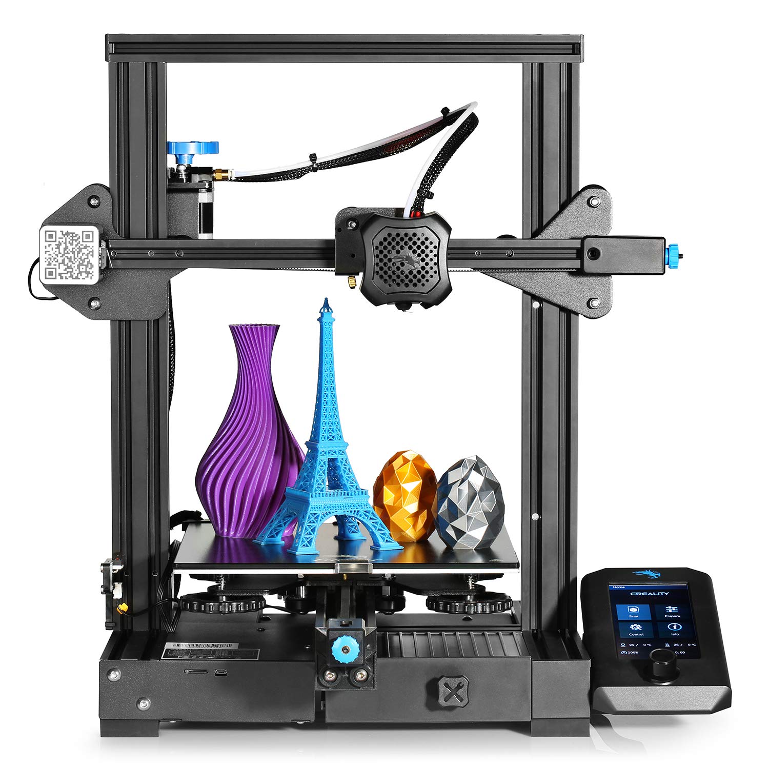 Open Box] Creality Ender-3 V2 FDM 3D Printer | SainSmart