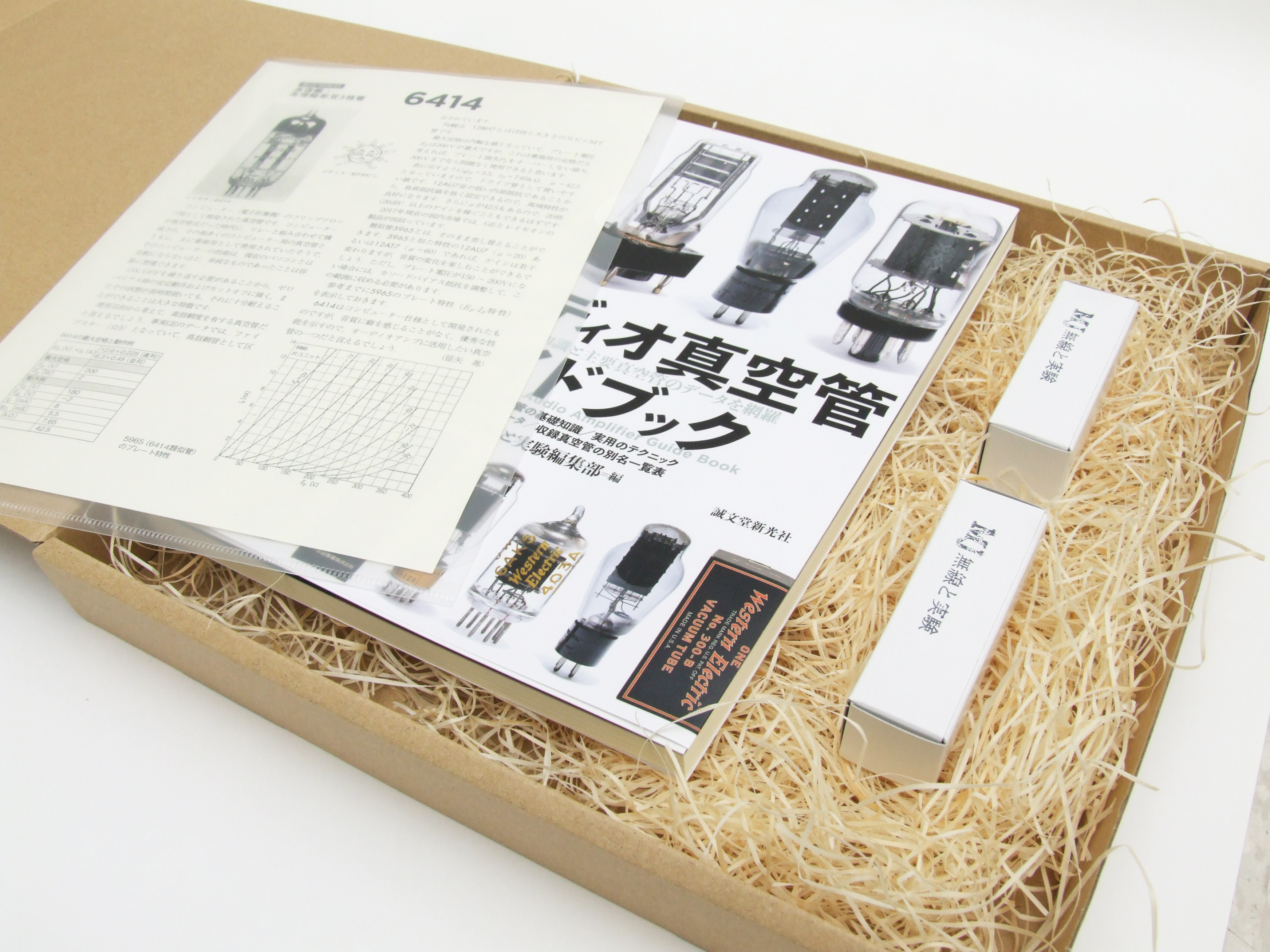 数量限定『実用オーディオ真空管ガイドブック』刊行記念 書籍+真空管