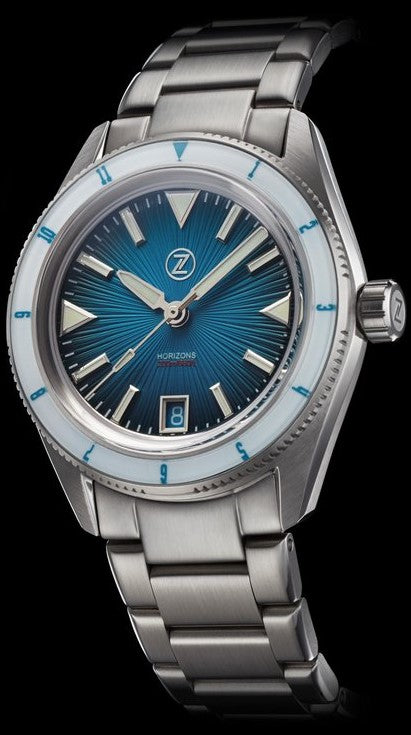 Zelos Horizons 12HR Teal - SeriousWatches.com
