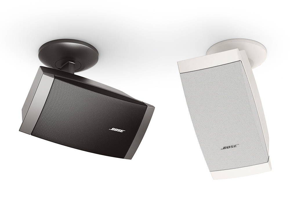 BOSEの音響研究に基づいた商業空間の価値を高めるスピーカー