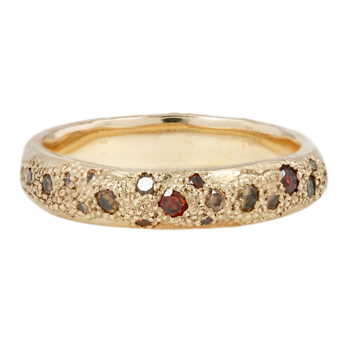 LXXVIII Cognac & Champagne Diamond Scatter Band – ESQUELETO