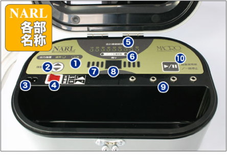 ナール、ナール超音波、ナールレボリューションスリムの三輪サイエンス
