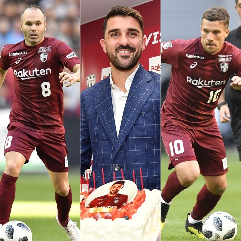 なんて美しいんだ！」イニエスタ＆ポドルスキが相次いで“超大物新