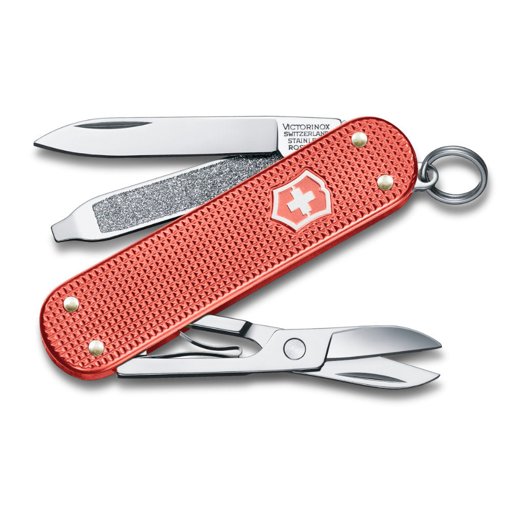 Victorinox Stone Red Classic SD Alox 2025 LE Swiss Army Knife